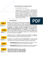 PRONUNCIAMIENTO #172-2021-OSCE-DGR - Picota - Obra Mejoramientos de Via