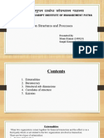 Organization Structures and Processes Explained