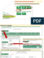 Postergacion de Evaluacion