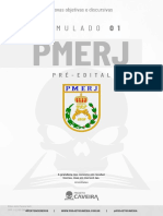 1º Simulado Completo - PMERJ 2022 (Pré-Edital) - Projeto Caveira