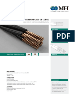 04 BT Pree ALUMBRADO Cable-Preensamblado-Cobre-Xlpe