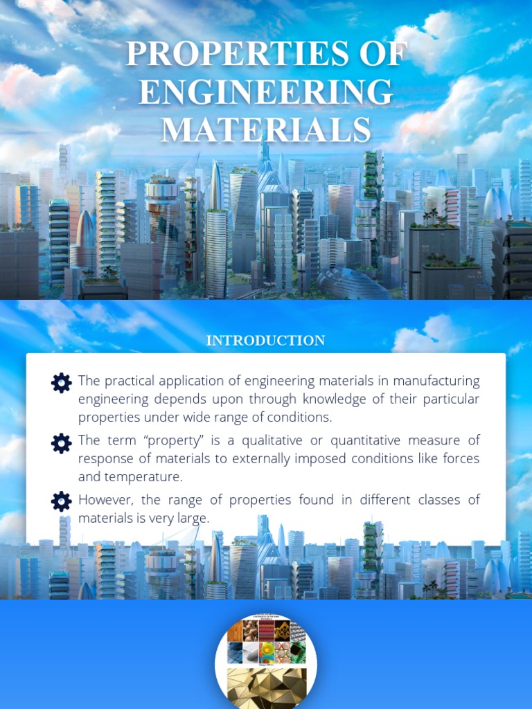 Elastic Properties of Engineering Materials | PDF | Deformation ...