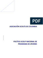 Politica Nacional de Programa de Jóvenes 2020