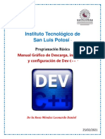 Manual Gráfico de Descarga, Instalación y Configuración de Dev C++