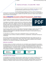 Padrões de Projeto - O Modelo MVC - Model View Controller