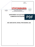 DSP Lab Manual 22.1.2021