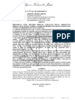 Execução fiscal redirecionamento espólio