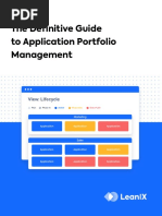 LeanIX Whitepaper Definitive Guide To APM