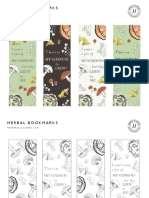 BTS HERBAL BOOKMARKS II Compressed