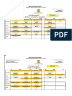 Master 1: Construction Mécanique: Planning Semestre S2 2018-2019