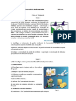 Ficha de Trabalho - Gestão Sustentável Dos Recursos