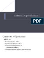 Aula 10 - Instalação Do Virtual Box + Windows 7