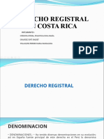 Derecho Registral en Costarica Ok