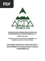 Análisis de Riesgo en Maquinaria y Equipo | PDF | Riesgo | Quemar