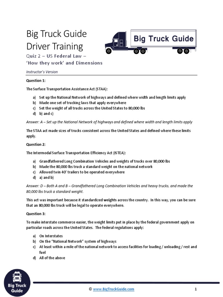 Quiz 2 US Federal Law How They Work' and Dimensions Instructor