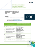 Actividad 11. Rendimiento de Instrumentos Financieros U6