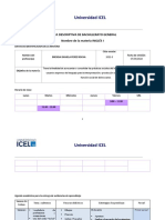 Carta Descriptiva - Inglés I