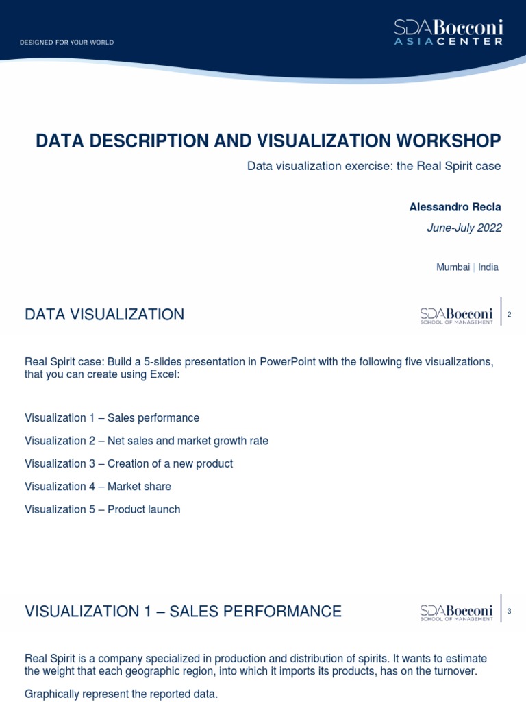 Data Visualization for Real Spirit Case | PDF | Data | Economies