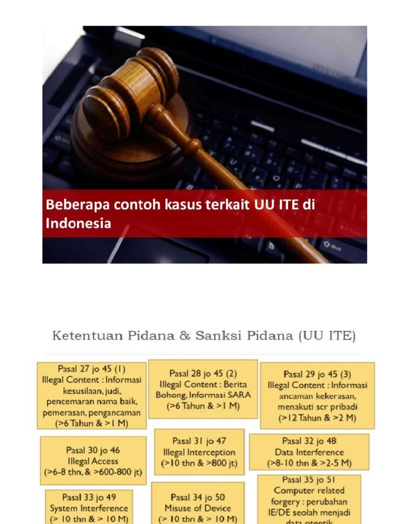 Kasus Cyber Crime | PDF