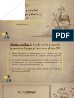 Clase 3 Estado Nacin y Sociedad Burguesa en Europa y Amrica Siglo XIX