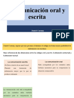 Unicación Oral y Escrita