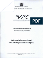 11 Manual Guia Formulacion PEI Planificacion Estrategica Ministerio Bolivia