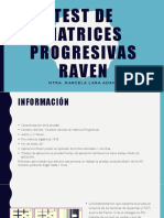 Test de Matrices Progresivas Raven