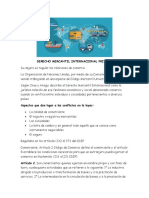 DERECHO MERCANTIL INTERNACIONAL PRIVADO