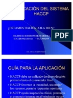 Produccion y Guia de Aplicacion Haccp