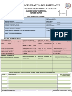 Ficha Acumulativa Del Estudiante 2018-2019 1