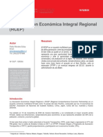 La Asociacio N Econo Mica Integral Regional RCEP