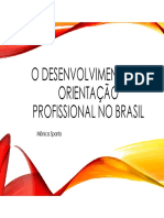 O Desenvolvimento Da Orienta o Profissional No Brasil