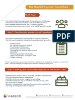 The HACCP System Simplified