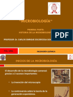 2) Historia de La Microbiología