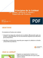 2021-2 UNIDAD 1 - La Calidad, Enfoque Al Cliente y Desarrollo de Producto