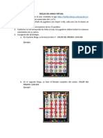 Reglas Del Bingo Virtual