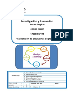 T02 - Investigación e Innovación Tecnológica - GRUPAL