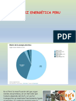 Matriz Energetica Peru