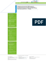 Programa de Inversión Pública para El Fortalecimiento de La Gestión Ambiental y Social de Los Impactos Indirectos Del Corredor Vial Interoceánico Sur - II Etapa