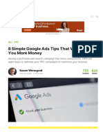 8 Simple Google Ad Tips That Will Make You More Money