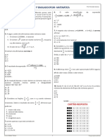 1o Simulado EPCAr - Matemática