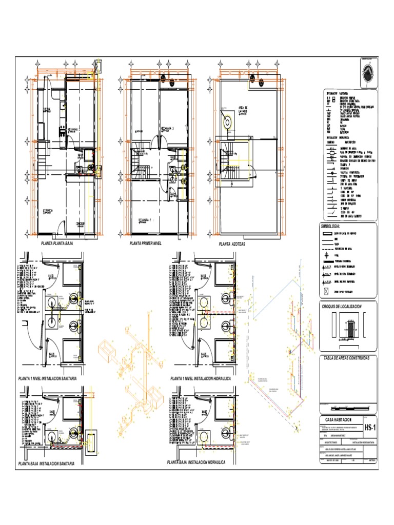 Instalación Hidrosanitaria Casa Habitación | PDF