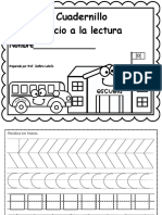 Cuadernillo Lectoescritura 1