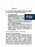 Anticipo de Legitima Bi - Revocacion - Antezana Soledad