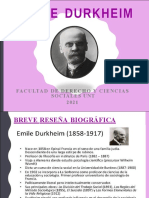 Emile Durkheim - NEW