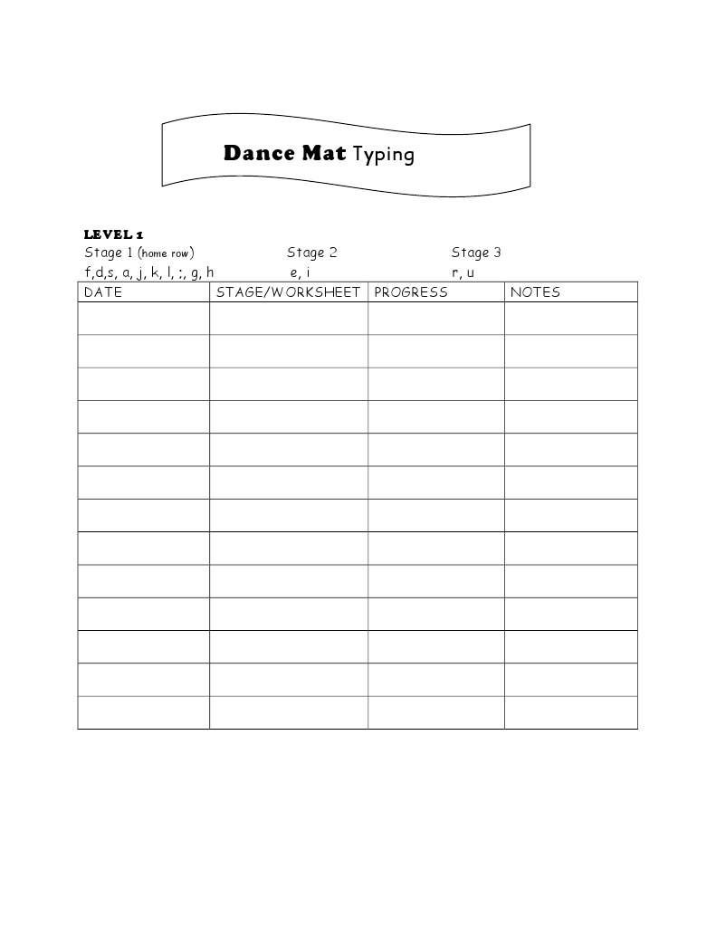 The Holy Ghost Electric Show Dance Mat Typing Level 5 Stage 1