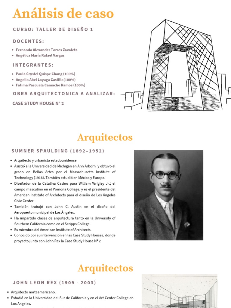 Análisis de la Case Study House N° 2 | PDF | Color | Diseño