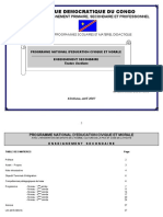 Ministere de L'Enseignement Primaire, Secondaire Et Professionnel