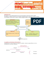 El Sustantivo Clasificacion General para Cuarto Grado de Secundaria