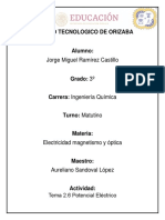 2.6 Potencial Electrico - Ramirez Castillo Jorge Miguel